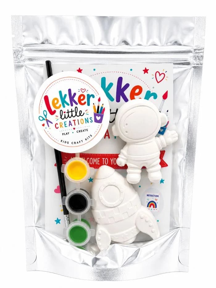 Lekker Little Creations Space Theme Craft Kit handmade by Lekker Little Creations