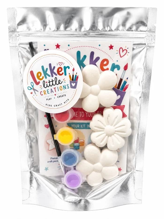 Lekker Little Creations Daisies Craft Kit handmade by Lekker Little Creations