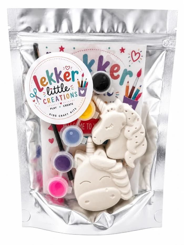 Lekker Little Creations Unicorns Craft Kit handmade by Lekker Little Creations
