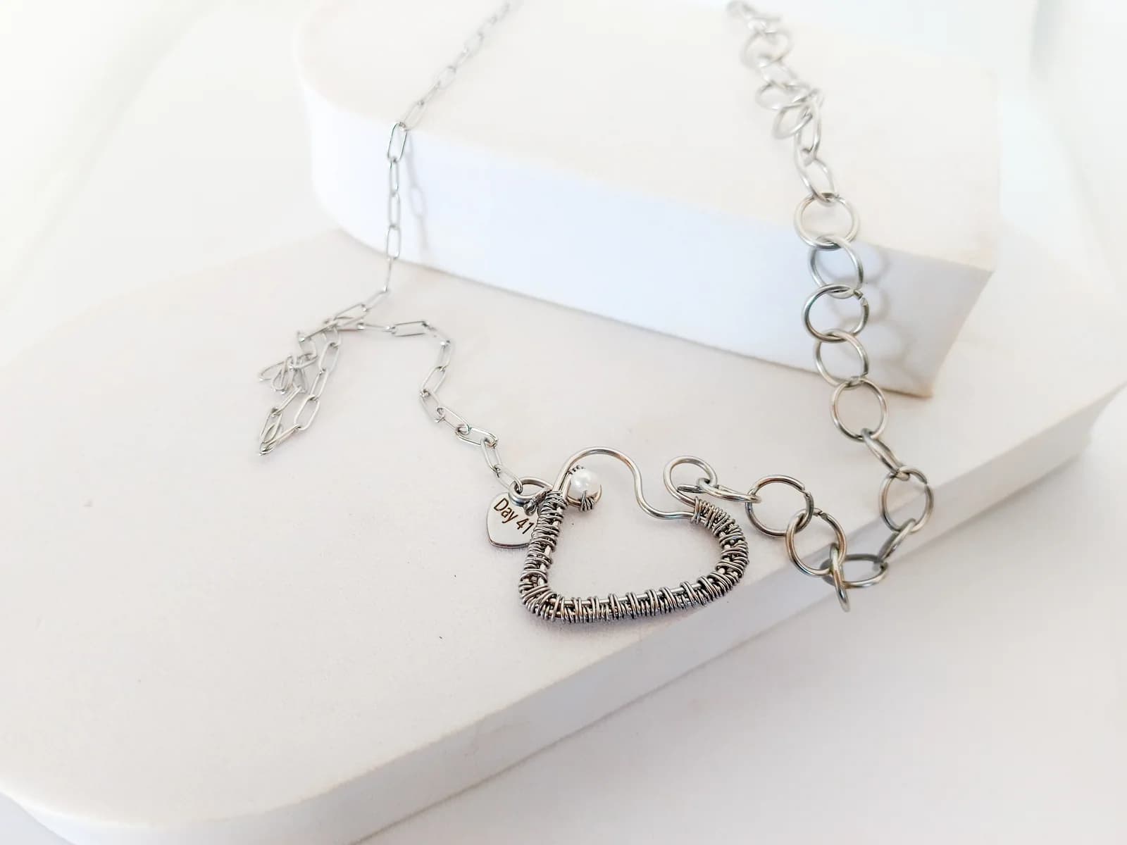 Day 41 Necklace handmade by AdoraMix