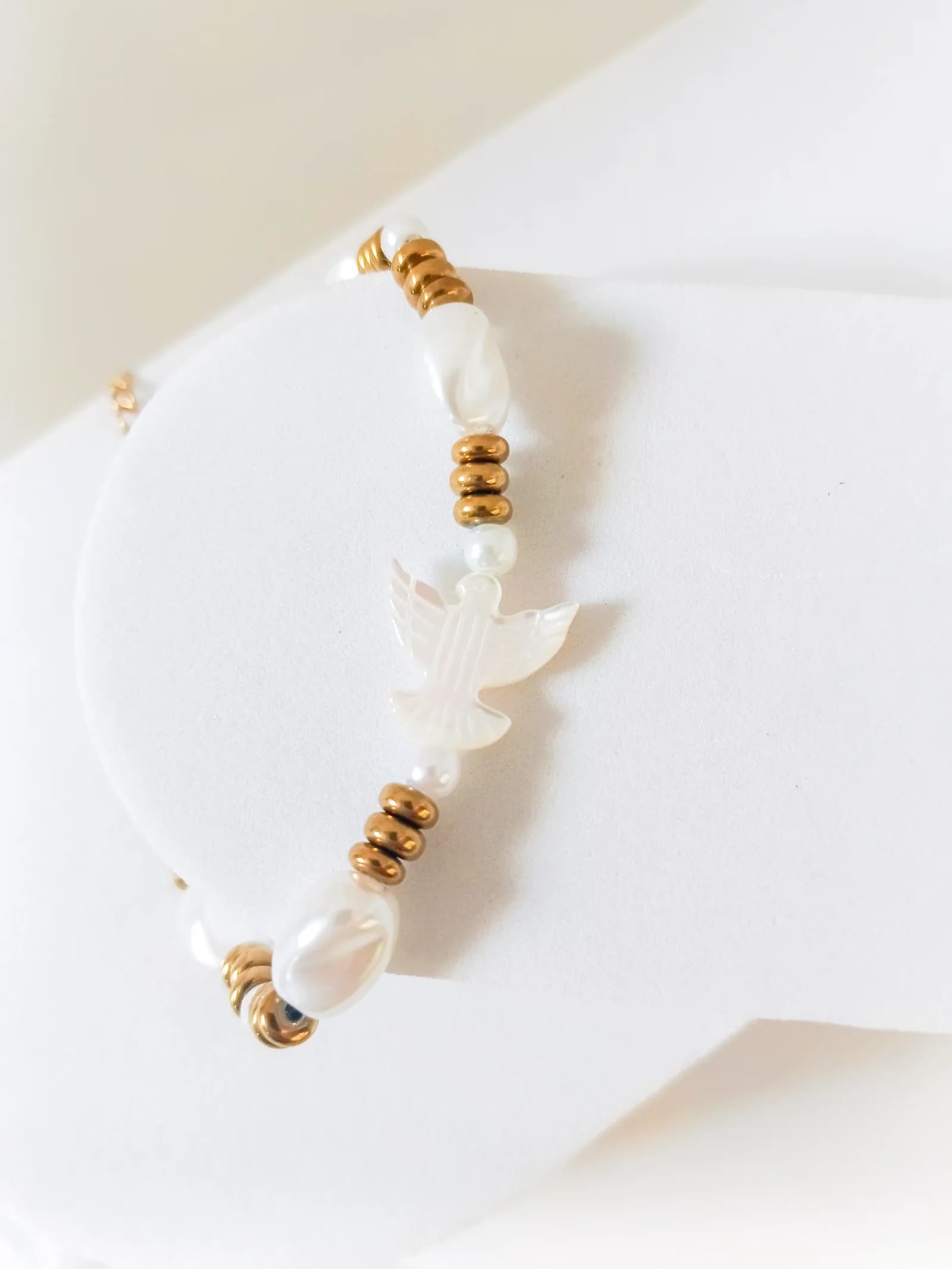 Holy Spirit Bracelet handmade by AdoraMix