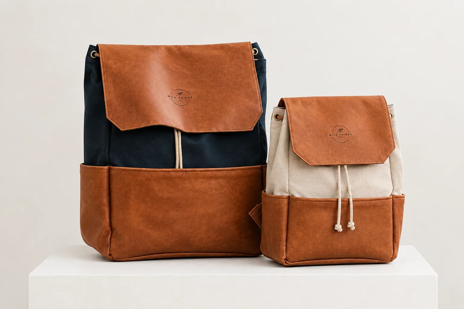 Driftwood Backpack | Laptop Backpack - Regular Size handmade by The Wild Things Co.