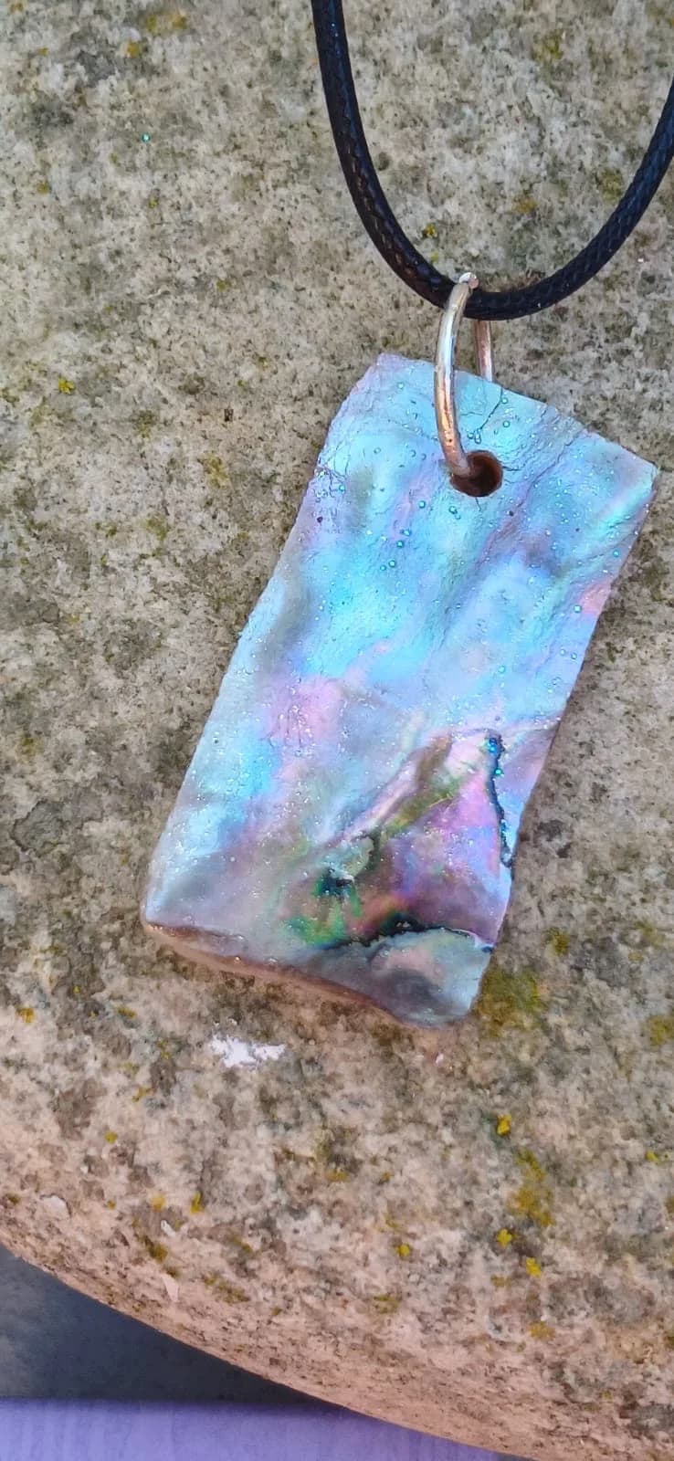 Moonlit Shore Pendant handmade by AquaShine Studio & Interiors