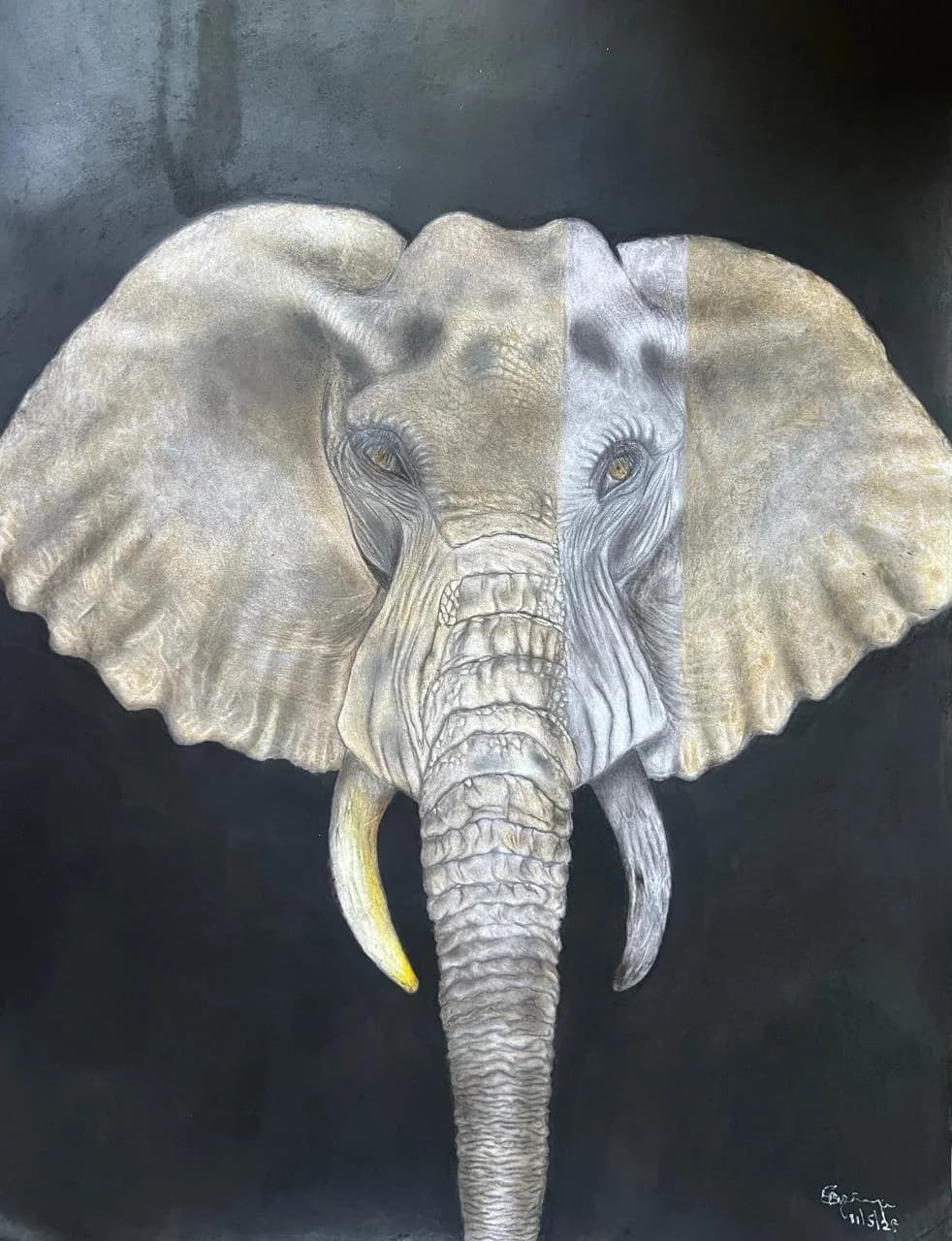 'Ancient Soul of the Earth' handmade by Art By Sipho Ngwenya